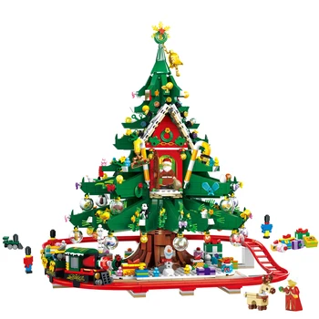Naujas 88013 Kalėdų Eglutė Elnių Meduoliai su imbiero priedais Namai Žaislo Modelis 