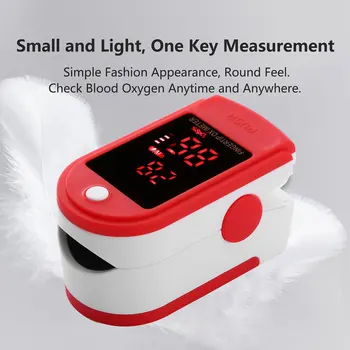 Skaitmeninis Pirštų Oximeter LED Ekranas Piršto Oximeter Deguonies Įsotinimo Stebi Pirštą Pulse Oximeter Impulsų dažnis Matavimo Įrankiai