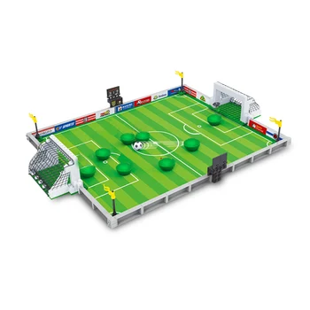 Miesto futbolo lauką modelių kūrimo blokus, plytas Stadionas žaidėjai, komandos Suderinama Žemės futbolo grindų vartų sporto pagrindinės plokštės