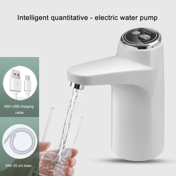 Touch Kontrolė Vandens Siurblys Automatinis Mygtuką Balionėlis Buitinių Elektros Galoną Butelį Geriamojo Perjungti USB Įkrovimo Prekes