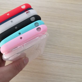 Švarus ir Saldainiai silikono Minkštos TPU Case For Global Versija Xiaomi Redmi EITI 5.0 Mobiliojo Telefono galinį dangtelį Redmi EITI atveju