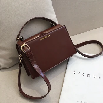 Krepšiai moterų rankinės dizaineris Naujas paprastas sąskaitas peties mažas kvadratas maišelį korėjos versija laukinių ulzzang krepšys
