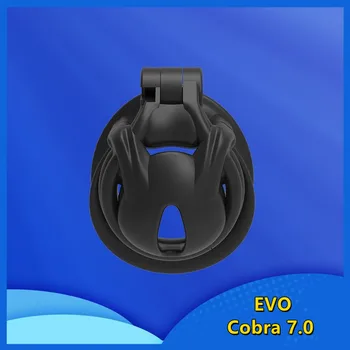 콕링 2022 Nauja Cobra Skaistybės EVO 7.0 Gaidys Narvą, Su 4 Gaidys Žiedai ABS 3D Spausdinimo Treniruotės Sekso žaisliukai Vyrams белье для секса🥵18