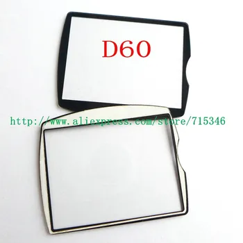 Naujas LCD Ekranas vitrinos (Akrilo) Išorinis Stiklas NIKON D60 Screen Protector + Tape