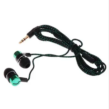 In-Ear Stereo laisvų Rankų įranga, MP3 Muzikos Ausinių Modelio Tinklelio Linija 3.5 mm Plug žemų dažnių garsiakalbis Sporto Ausines Universali Danga Ausinių