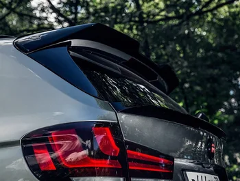 BMW X5 F15-2017 Galinis Stogo Bagažinė Priekiniai Artimųjų Lūpų Spoileris Sparno Blizgus Juodas