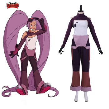 Cosplay legenda Ji Ra ir Princeses Galia Entrapta cosplay kostiumas Helovinas Kostiumas Užsakymą