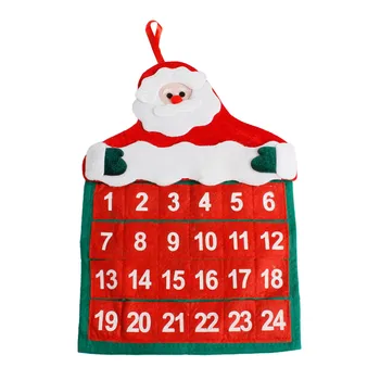 Kalėdos Kalėdos Kalendorius Papuošalai Kalėdų Senelis Advento Kalendoriaus Atskaitos Papuošalas Kabo Reklama Pakabukas Papuošalai