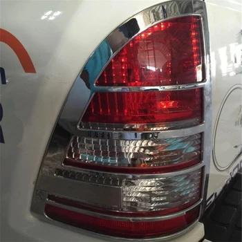 WELKINRY automobilį auto padengti Foton Tunland FT-500 2012 2013 2016 2017 2018 ABS chrome galiniai uodega lempos šviesos apdaila