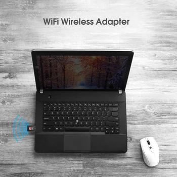 Kebidu 150Mbps Mini Wi-Fi Adapterį, KOMPIUTERIO USB, Ethernet, WiFi Dongle USB2.0 WiFi Adapteris 2.4 G Tinklo Plokštė Antena Wi Fi Imtuvas