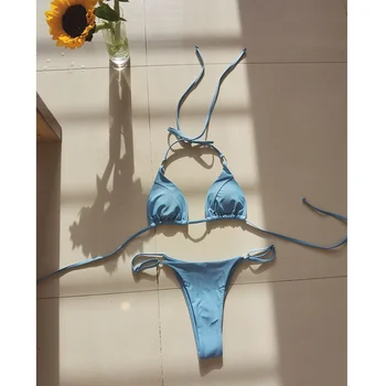 Seksualus Bikini Moterims Maudymosi Kostiumėlį, Leopardas Spausdinti Bikini Komplektas Paplūdimio Gegužinė Maudymosi Kostiumėliai Moterims Biquini Thong Bikini Maudymosi 2022