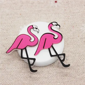 10vnt Mielas Dervos Flamingo Plokščių Plokščių atgal Amatų 
