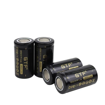 GTF IKPA 18350 900mAh Baterijos Įkrovimo Baterija 3.7 V 8A Teigiamas + neigiami nuorodą ,žibintuvėlis, e-cigarete, ebs naudoti
