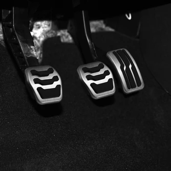 Nerūdijančio Plieno Automobilio Pedalą Pagalvėlės Pedalai Padengti Ford Focus 2 3 4 MK2 MK3 MK4 RS ST 2005-2018 Kuga Pabėgti 2009-m.