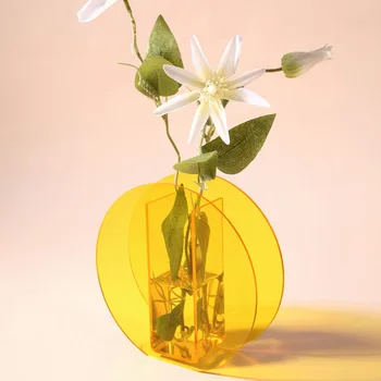 O. RoseLif Akrilo Vazos Gėlių Konteinerių Dekoratyvinių Gėlių Dizainas Vestuves Gėlių Centerpieces Namų Biuro Dekoras