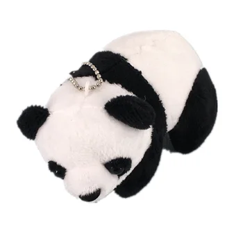 1X Mielas Naujas Mažai 4CM-12CM Panda Lėlės Pliušinis Žaislas , Plaukų Aksesuarų, Apdailos Pliušinis Įdaryti Lėlės