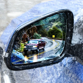 Automobilio galinio vaizdo veidrodis atsparus vandeniui kino įklija, 