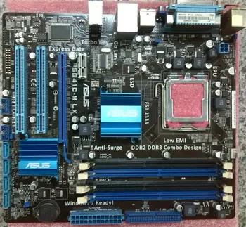 Naudotas,Asus P5G41C-M LX Darbastalio Plokštė Intel G41 Socket LGA 775 DDR2 & DDR3