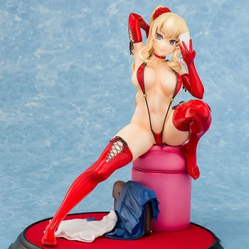 Gimtoji Masahiro Diržas Shokko PVC Veiksmų Skaičius, Stovėti Anime Seksuali Mergina Pav Japonijos Suaugusiųjų Statula Kolekcionuojamos Lėlės Modelio Dovanos