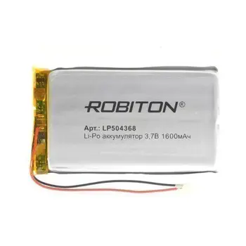 Baterija ROBITON LP504368 V 1600 mAh PK1