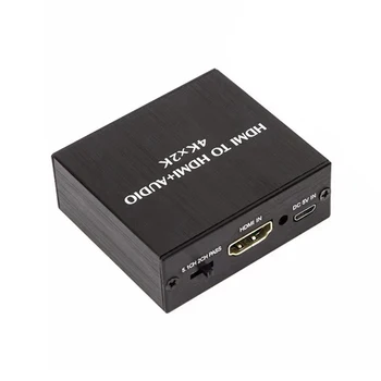 HDMI-suderinama Garso Išgavimas Stereo Switcher Keitiklis Optinis TOSLINK SPDIF 3.5 mm Audio Splitter Adapteris PS4 TV DVD