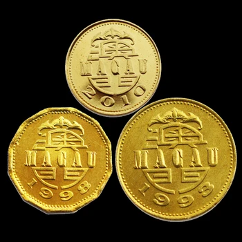 Makao 10 20 50 Avos monetų Kinijos Nekilnojamojo Monetų Kolekciją Naujas