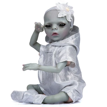 38CM Minkštas Žaislas Realus Svetimų-Baby Doll su Akrilo Akis, kad Atrodo Realus Švietimo Reborns Vaikai Vaikai Partija Pasisako